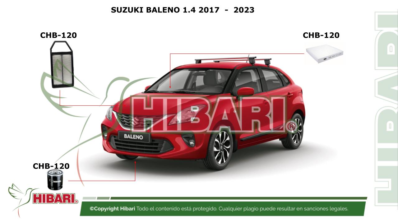 Lee más sobre el artículo SUZUKI BALENO 1.4 2017  –  2023